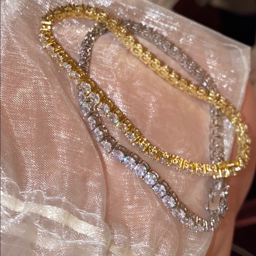 Diamond anklets - Picture 4 of 4